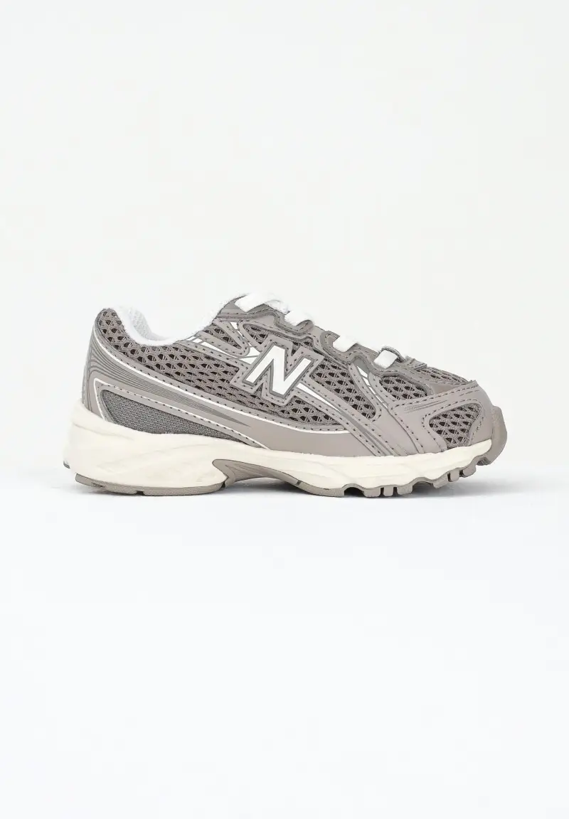 Sneakers 740 tortora da neonato miniatura 3