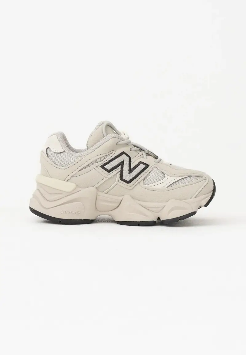 Sneakers 9060 beige da neonato miniatura 3