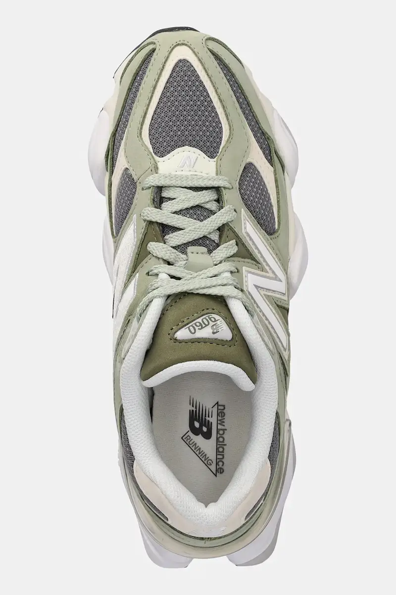 sneakers 9060 colore verde U9060CTD miniatura 4