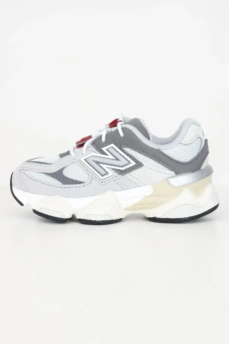 New Balance Sneakers 9060 grigie da neonato