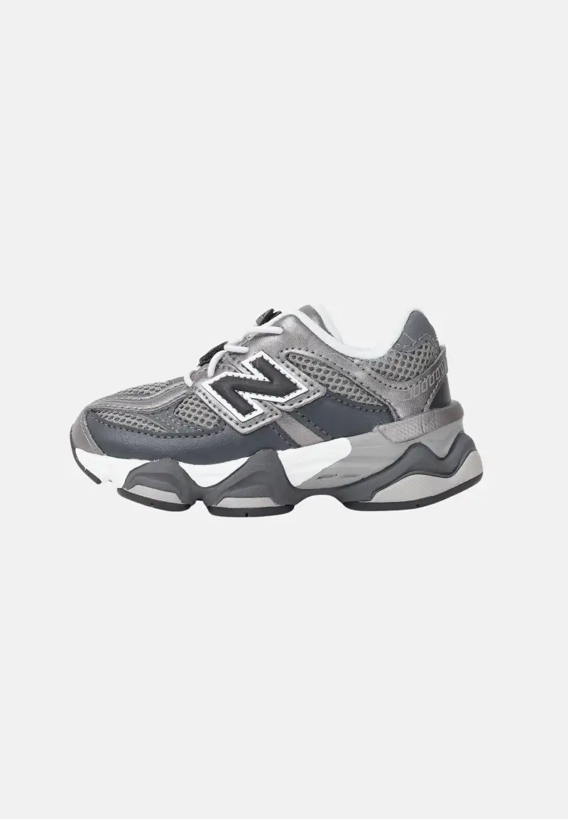 Sneakers 9060 grigie da neonato