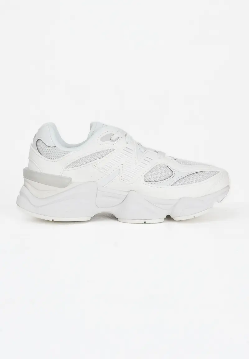 NEW BALANCE Sneakers 9060 LACE grigio chiaro per bambino e bambina miniatura 2