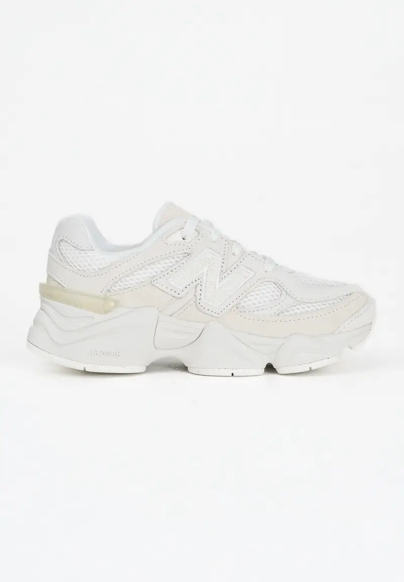 NEW BALANCE Sneakers 9060 LACE panna per bambino e bambina miniatura 2