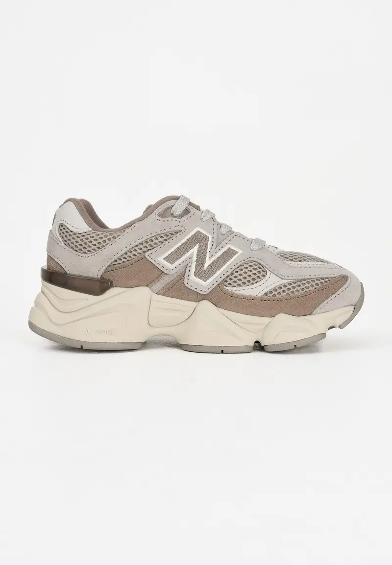 NEW BALANCE Sneakers 9060 marroni per bambino e bambina miniatura 2