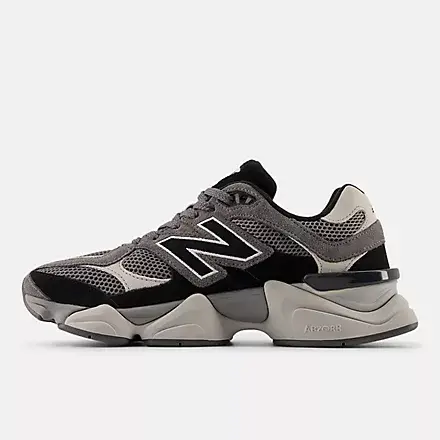 New Balance Sneakers 9060 nero e grigio miniatura 2