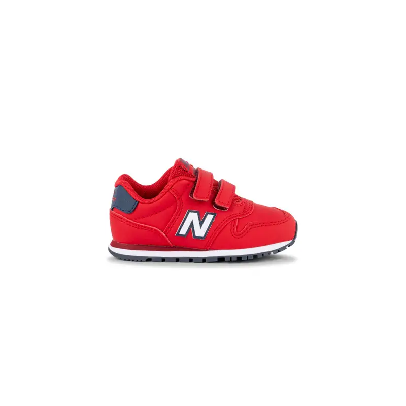 Sneakers bambino rosse 500 da ginnastica con doppio strappo