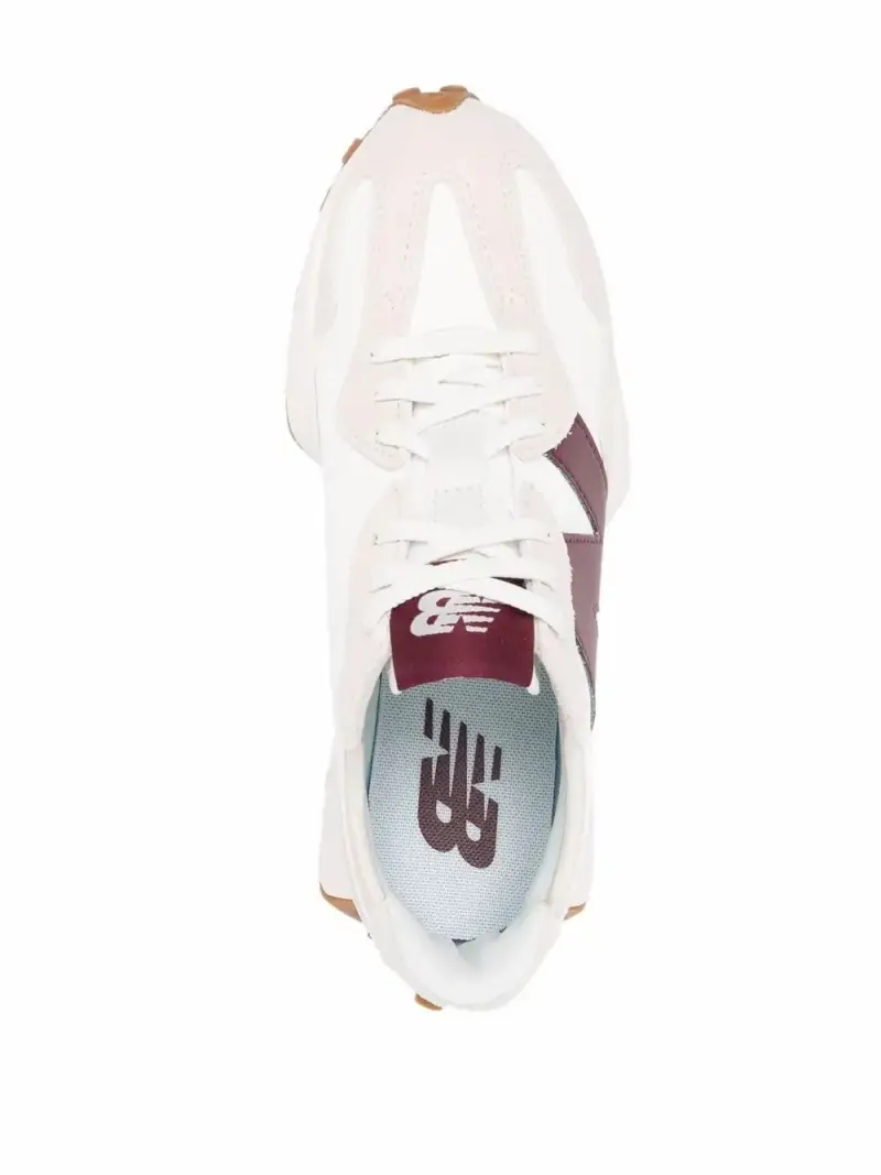 New Balance Sneakers beige e bordeaux miniatura 2
