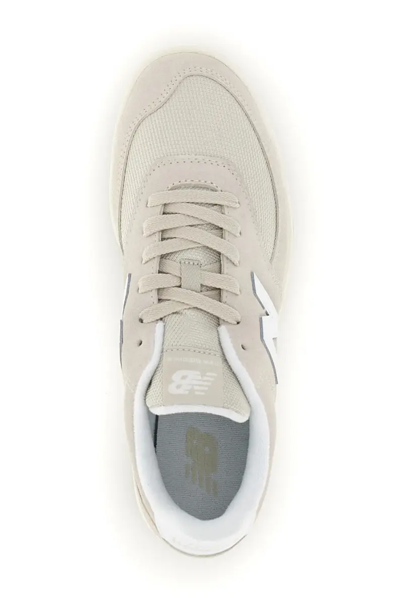 Sneakers beige in pelle e tessuto New balance M0809DR [BEIGE] miniatura 3