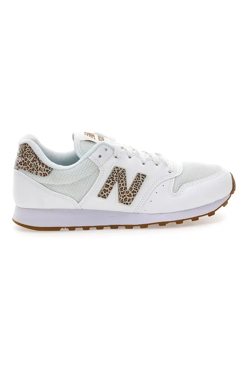 Sneakers bianche con dettagli animalier New balance GW500LW2 [BIANCO]