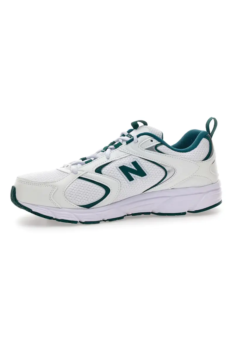Sneakers bianche con inserti verdi New Balance ML408T [ND] miniatura 4