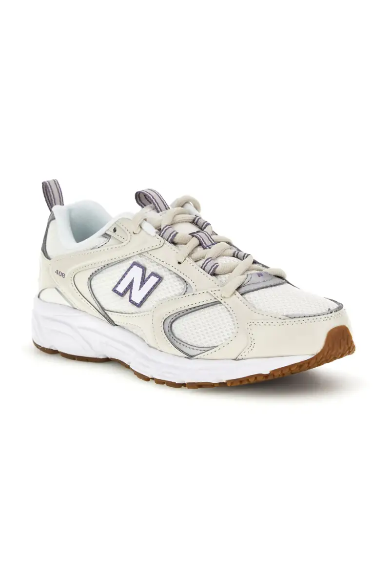 Sneakers bianco beige traspirante comfort New balance U408AOJ [BIANCO] miniatura 2