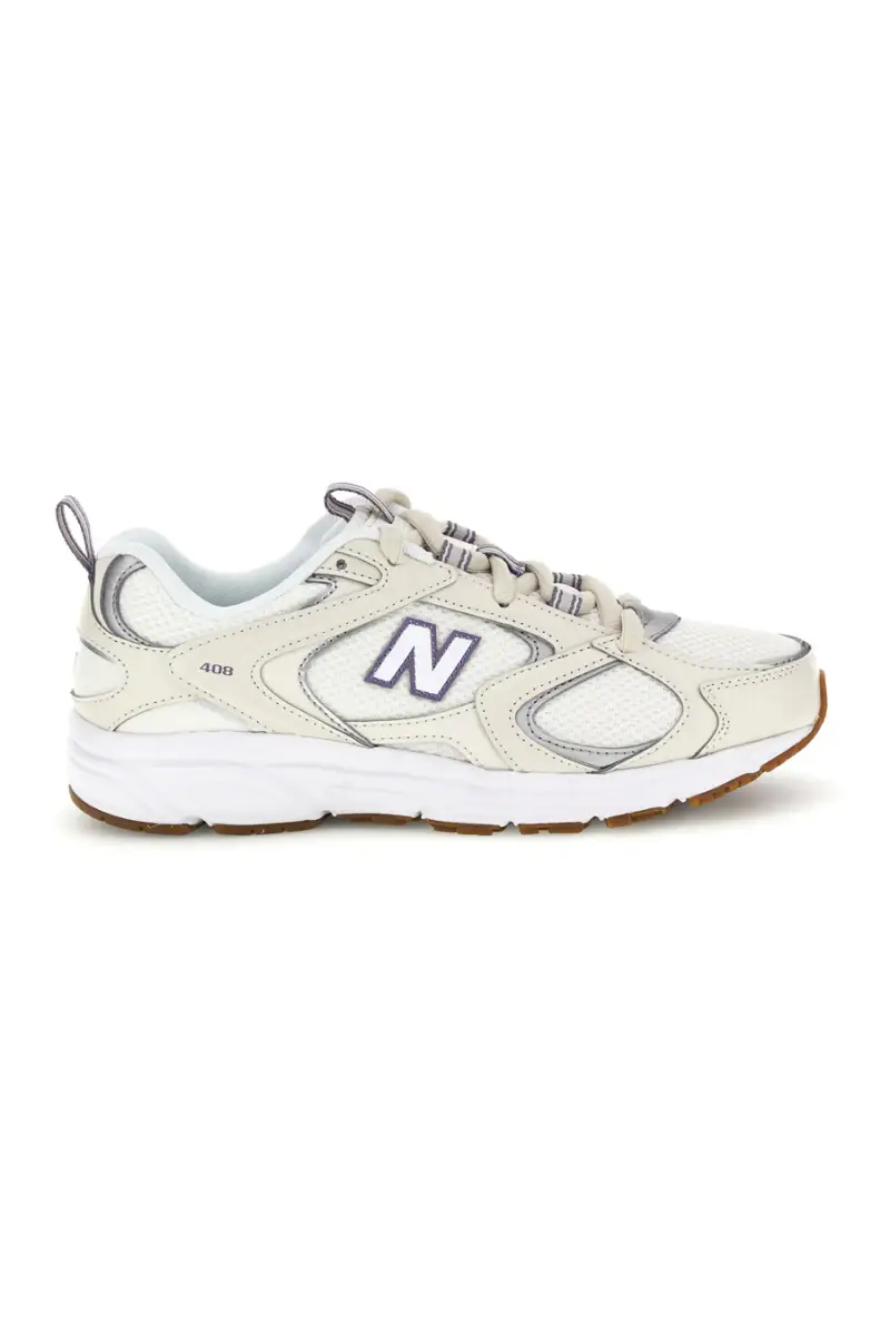 Sneakers bianco beige traspirante comfort New balance U408AOJ [BIANCO]