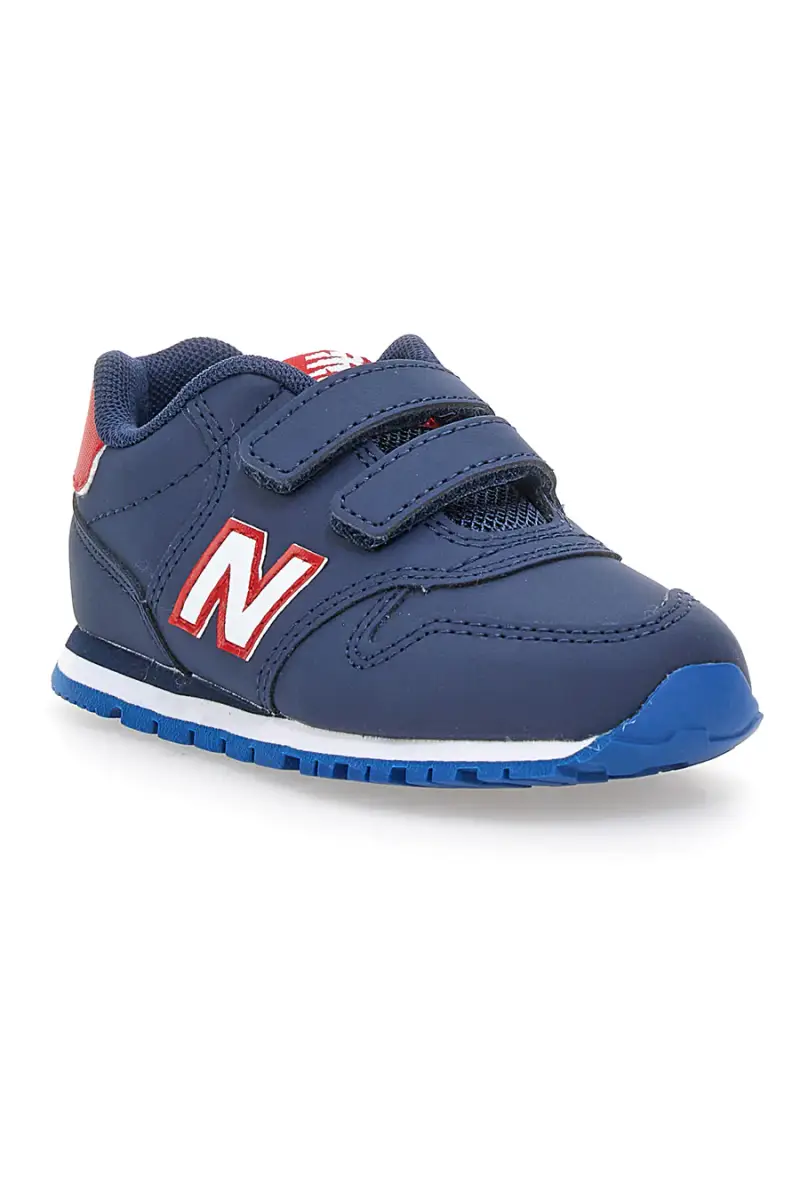 Sneakers blu con doppio strappo New Balance IV500BD1 [NAVY] miniatura 2