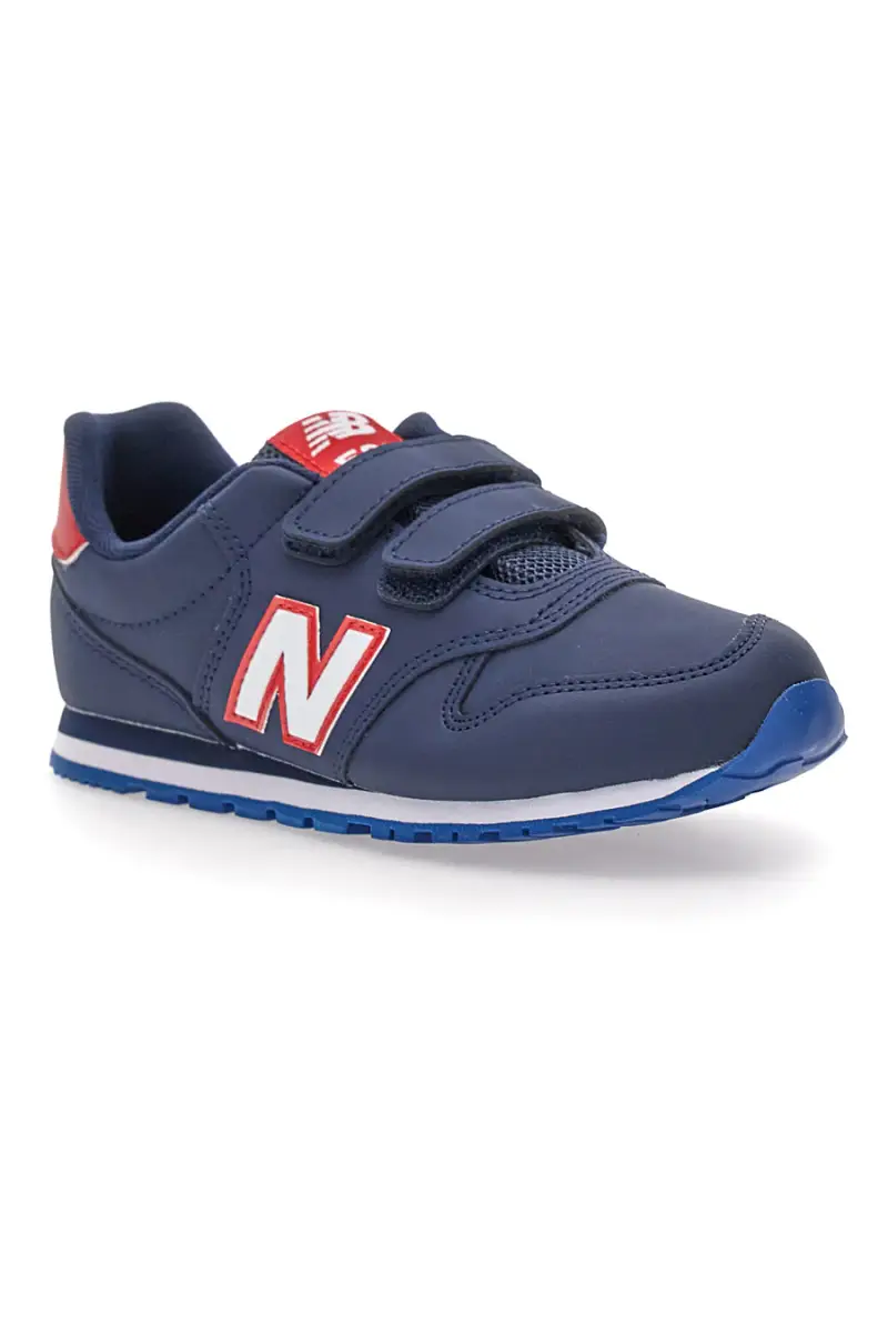 Sneakers blu con velcro New Balance PV500BD1 [NAVY] miniatura 2