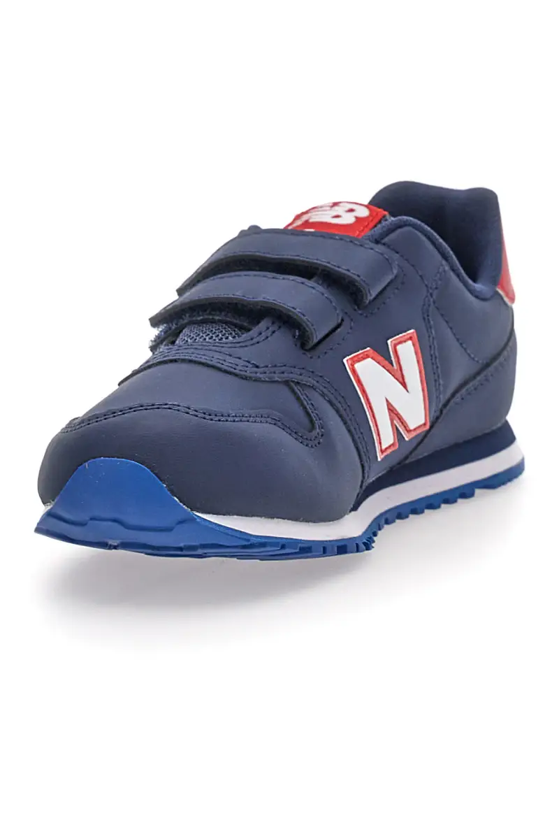 Sneakers blu con velcro New Balance PV500BD1 [NAVY] miniatura 3