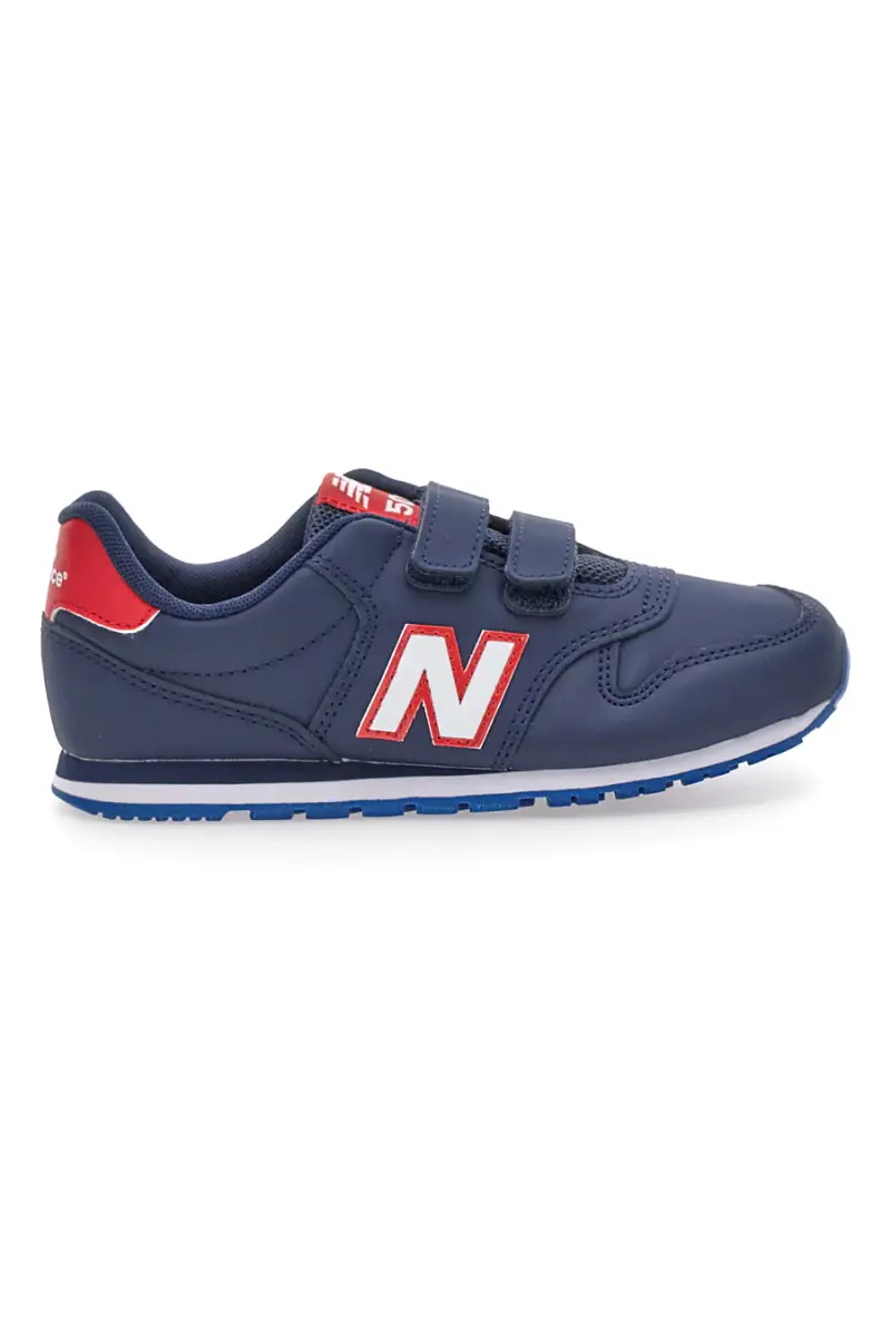 Sneakers blu con velcro New Balance PV500BD1 [NAVY]