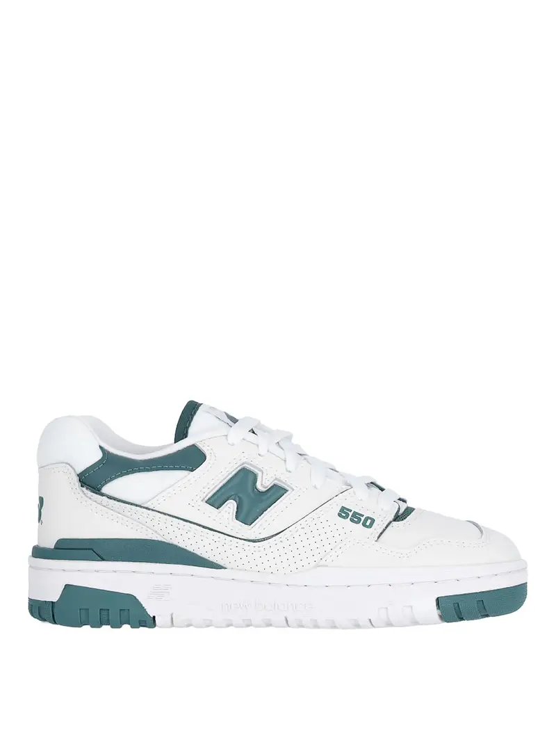 Sneakers con logo Bianco