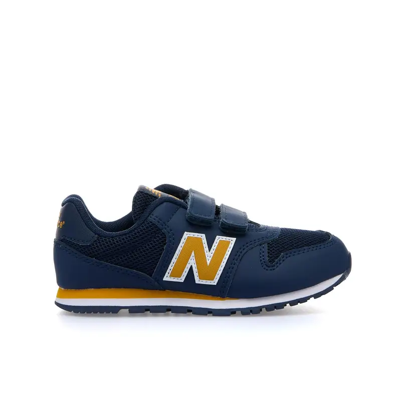 Sneakers da ginnastica da bambino blu con velcro PV500