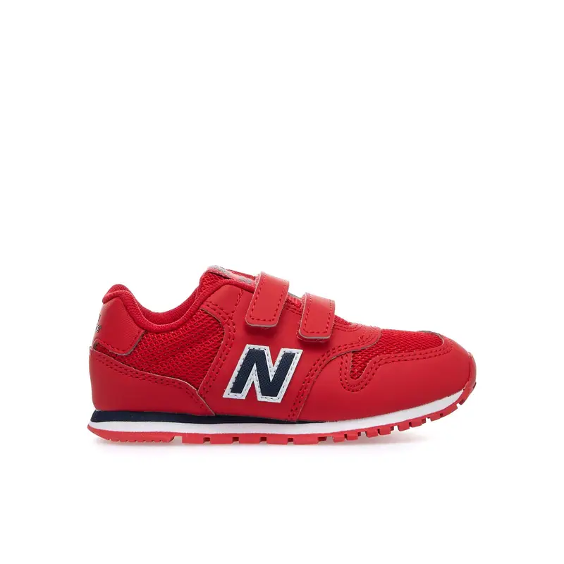 Sneakers da ginnastica rosse IV500 da bambino con velcro