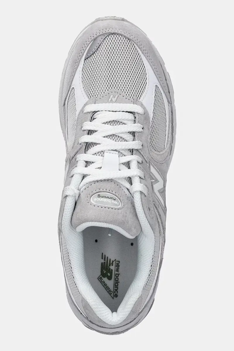 sneakers in camoscio 2002 colore grigio U2002RK miniatura 4