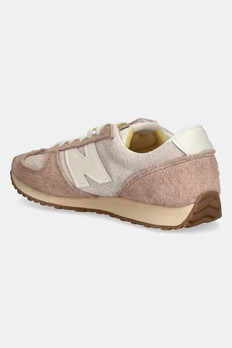 sneakers in camoscio 471 donna colore beige U471PSC miniatura 3