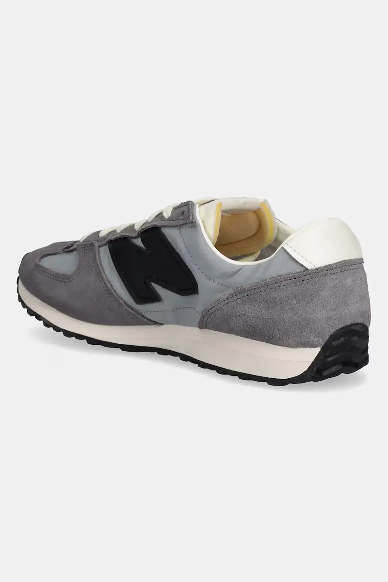 sneakers in camoscio 471 uomo colore grigio U471AH miniatura 3