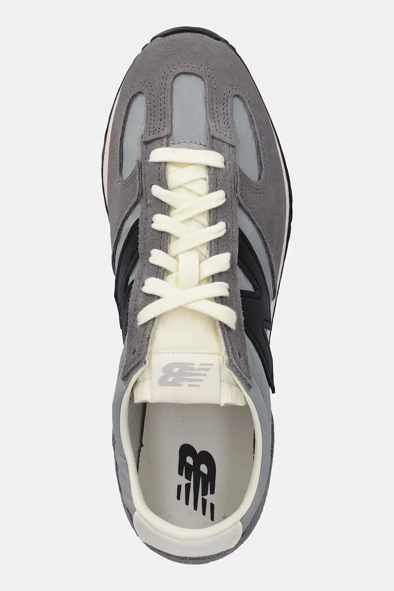 sneakers in camoscio 471 uomo colore grigio U471AH miniatura 4