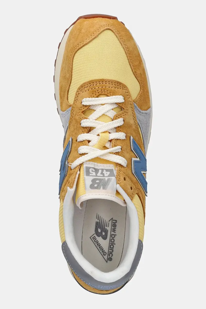 sneakers in camoscio 475 uomo colore giallo U475HB miniatura 4