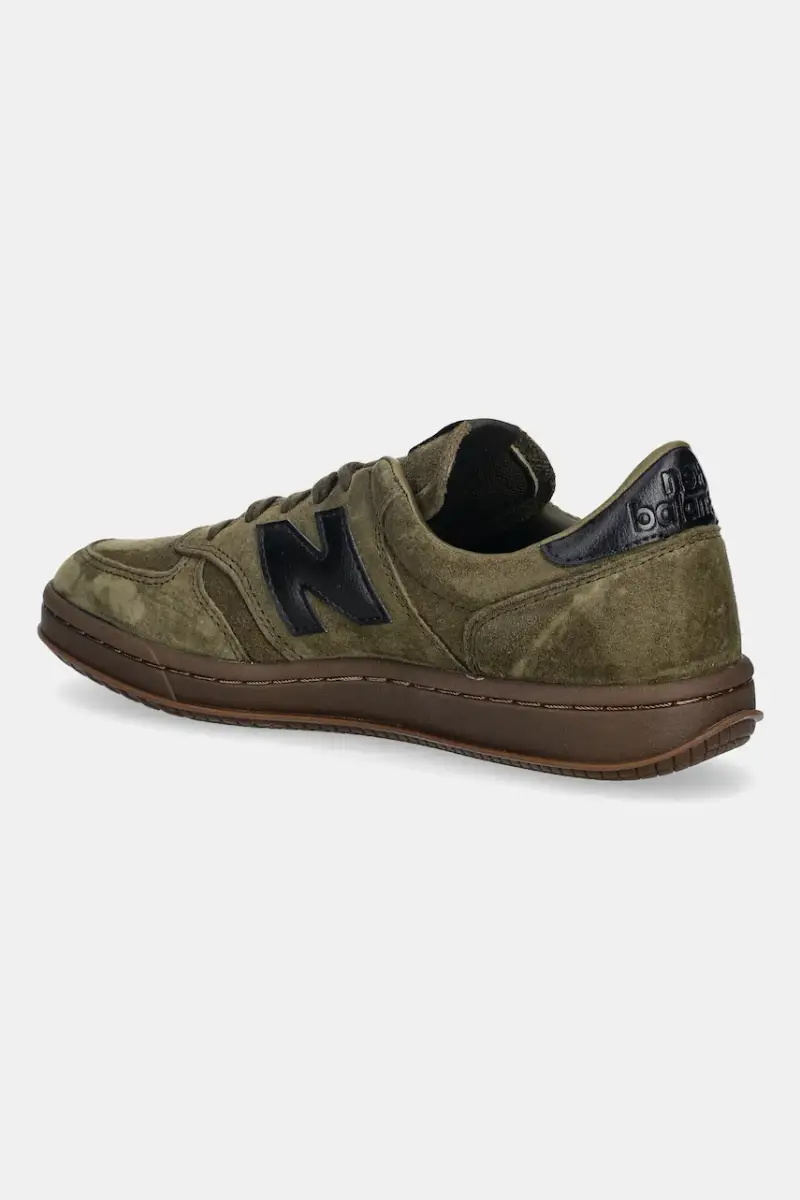 sneakers in camoscio 500 colore verde CT500TRA miniatura 3