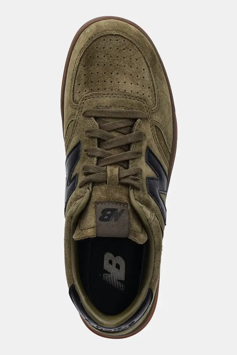 sneakers in camoscio 500 colore verde CT500TRA miniatura 4