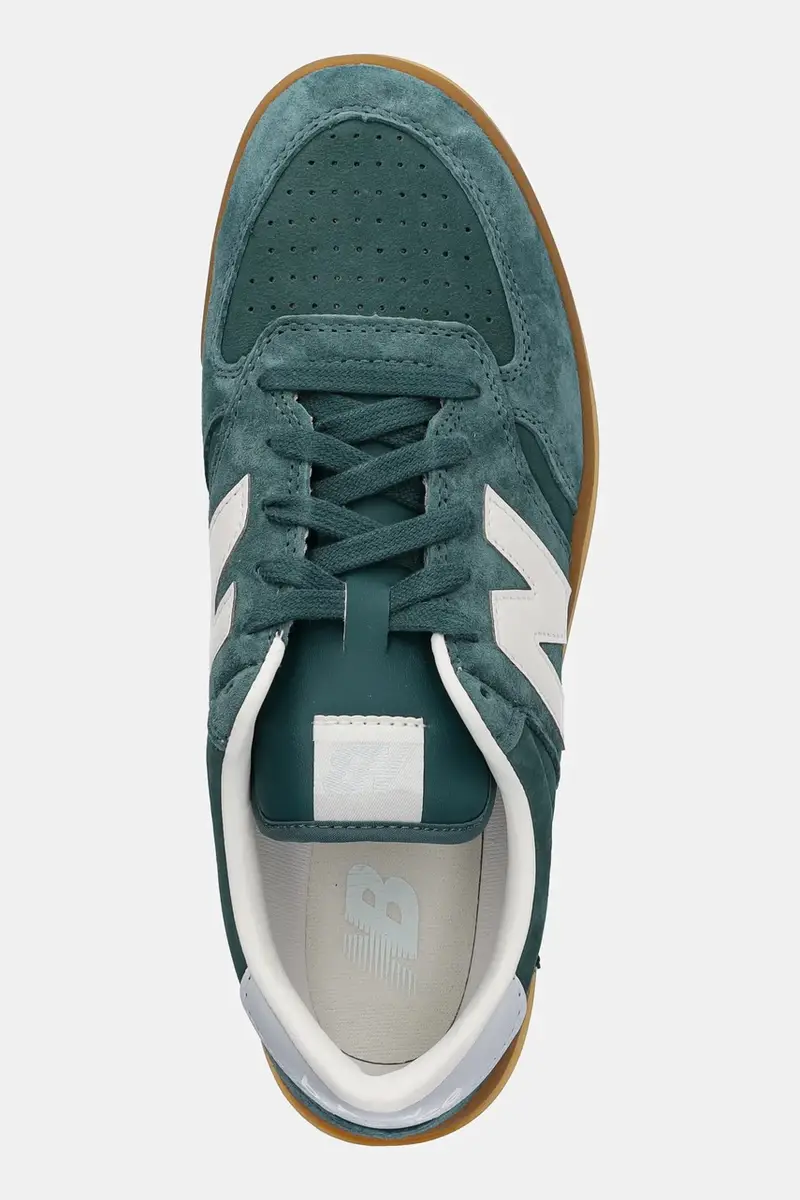 sneakers in camoscio CT500 colore verde CT500AA Turchese miniatura 4