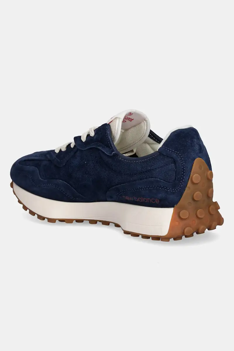 sneakers in pelle 327 colore blu navy U327WSB miniatura 3