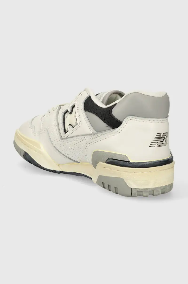 sneakers in pelle 550 colore bianco BB550VGB miniatura 3