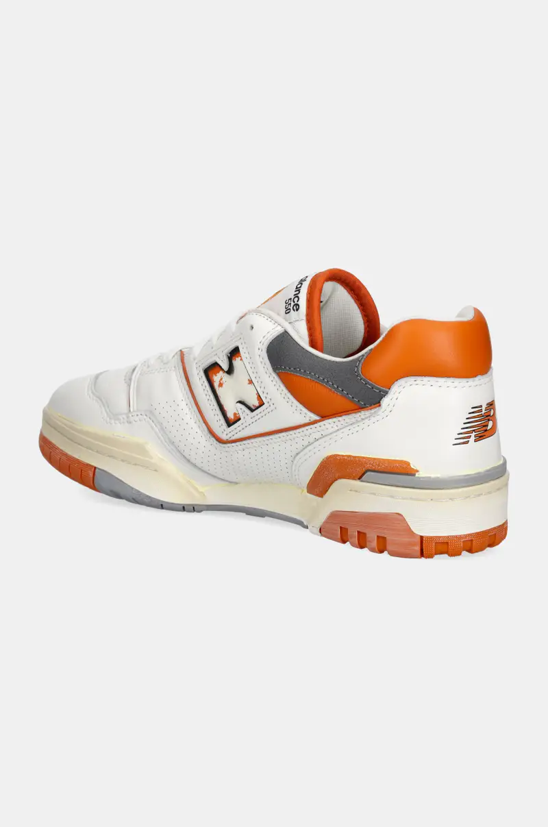 sneakers in pelle 550 colore bianco BB550VTF miniatura 3