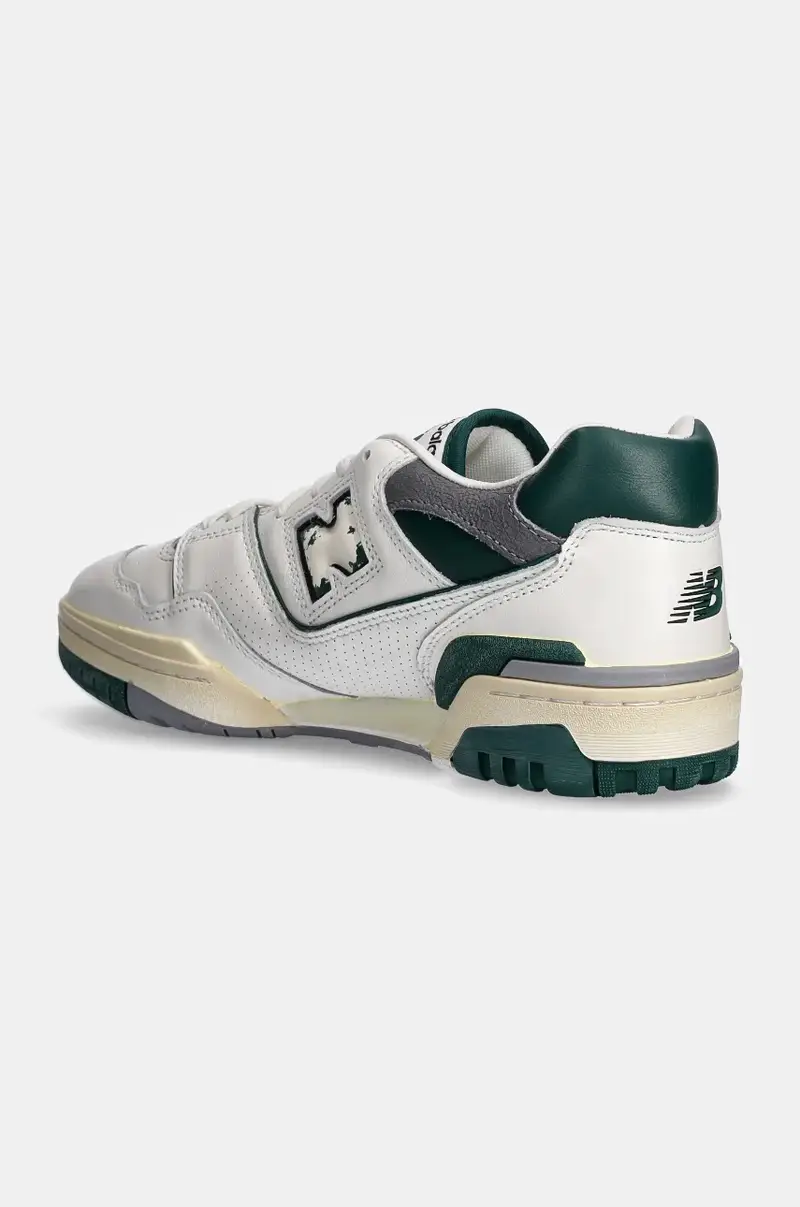 sneakers in pelle 550 colore bianco BB550VTG miniatura 3