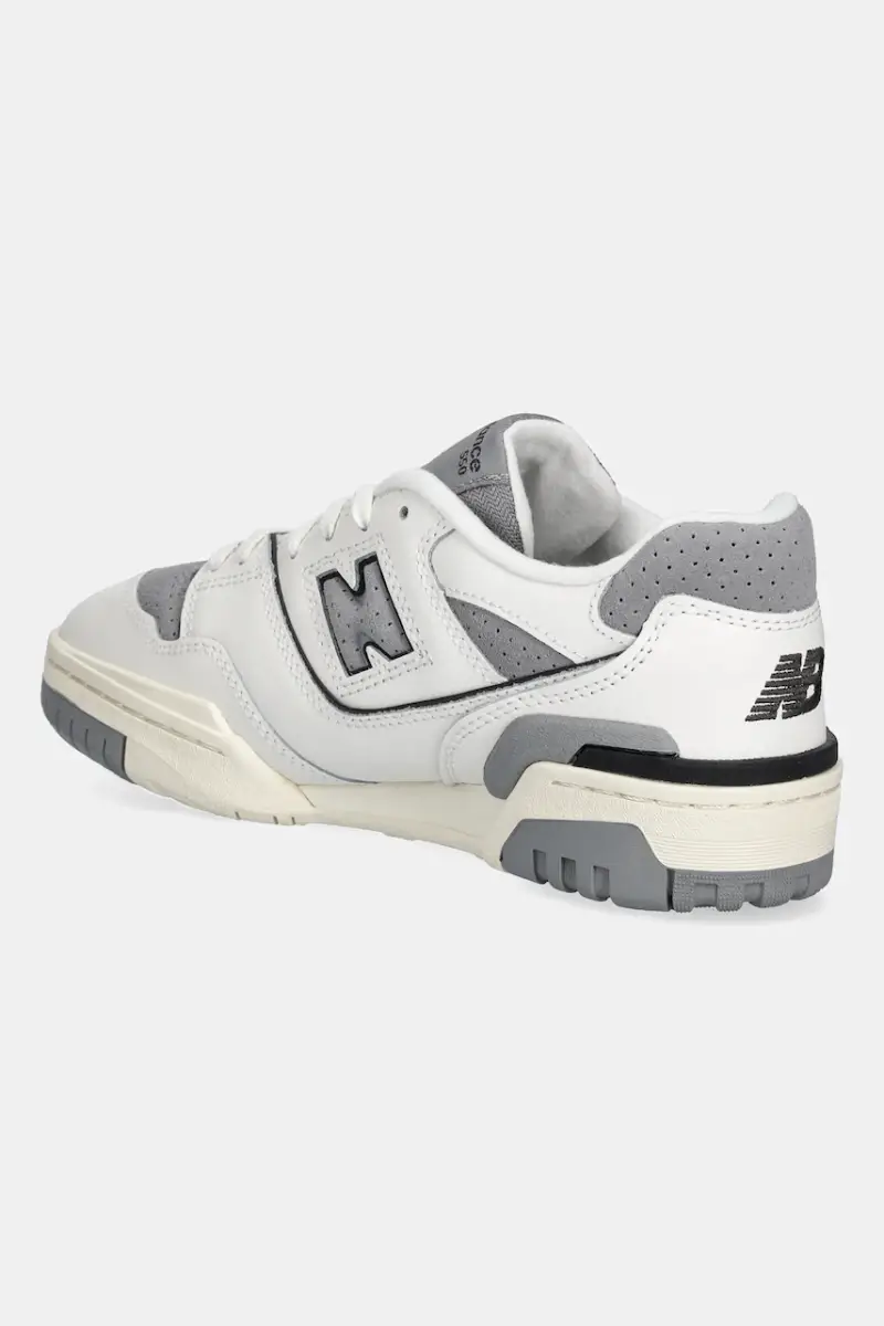 sneakers in pelle 550 colore grigio GSB550LG miniatura 3