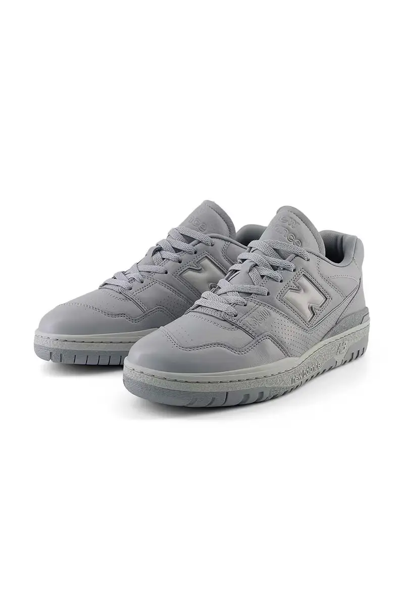 sneakers in pelle BB550MCB colore grigio BB550MCB miniatura 2