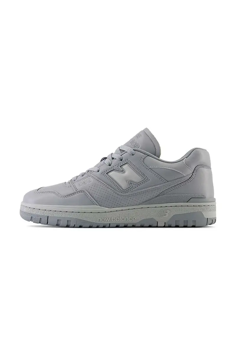 sneakers in pelle BB550MCB colore grigio BB550MCB miniatura 4