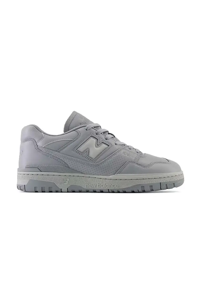 sneakers in pelle BB550MCB colore grigio BB550MCB