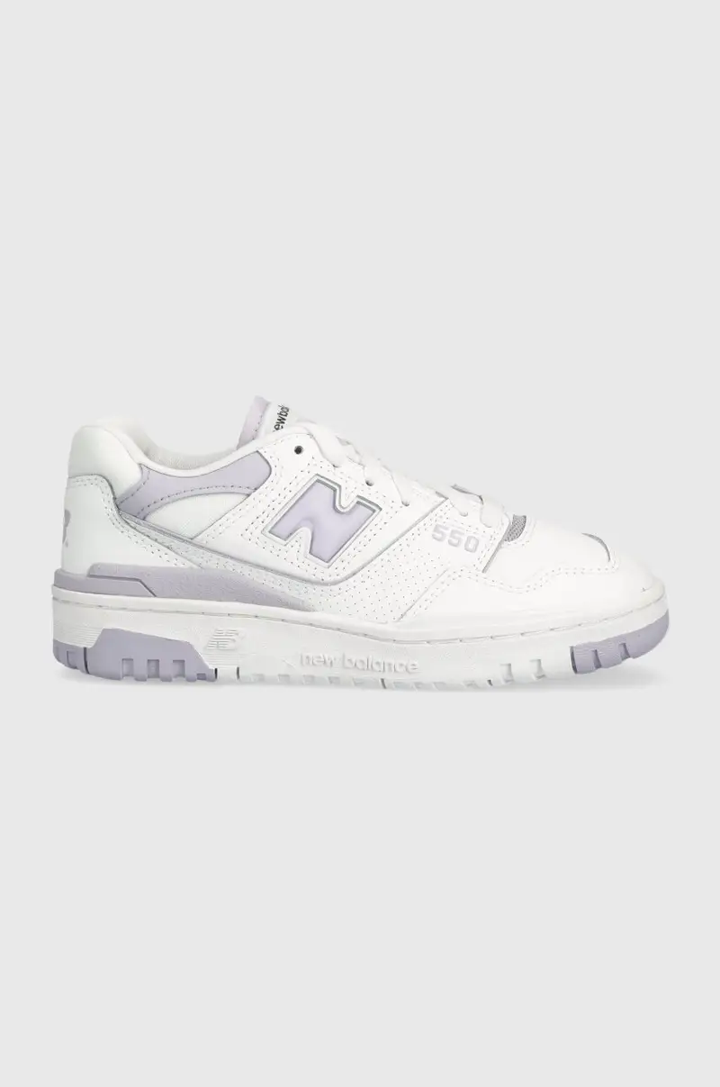 sneakers in pelle BBW550BV Bianco