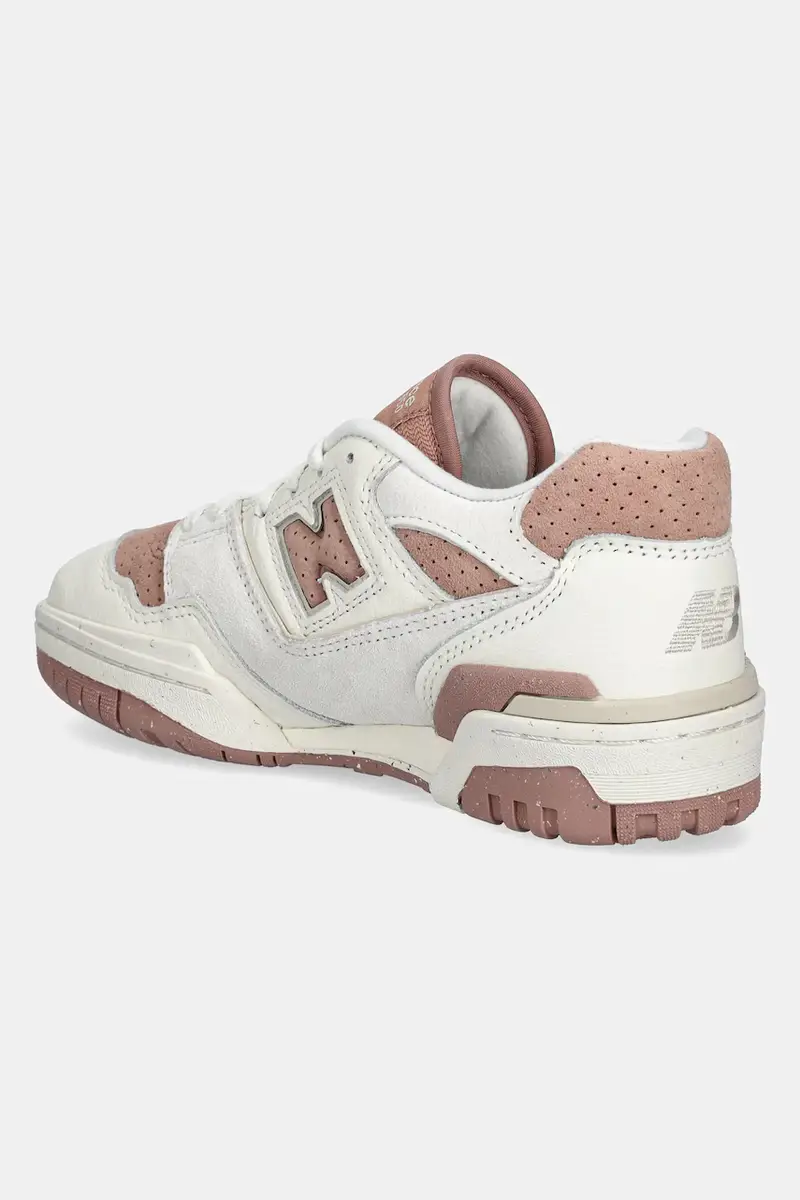 sneakers in pelle BBW550PF colore beige BBW550PF miniatura 3