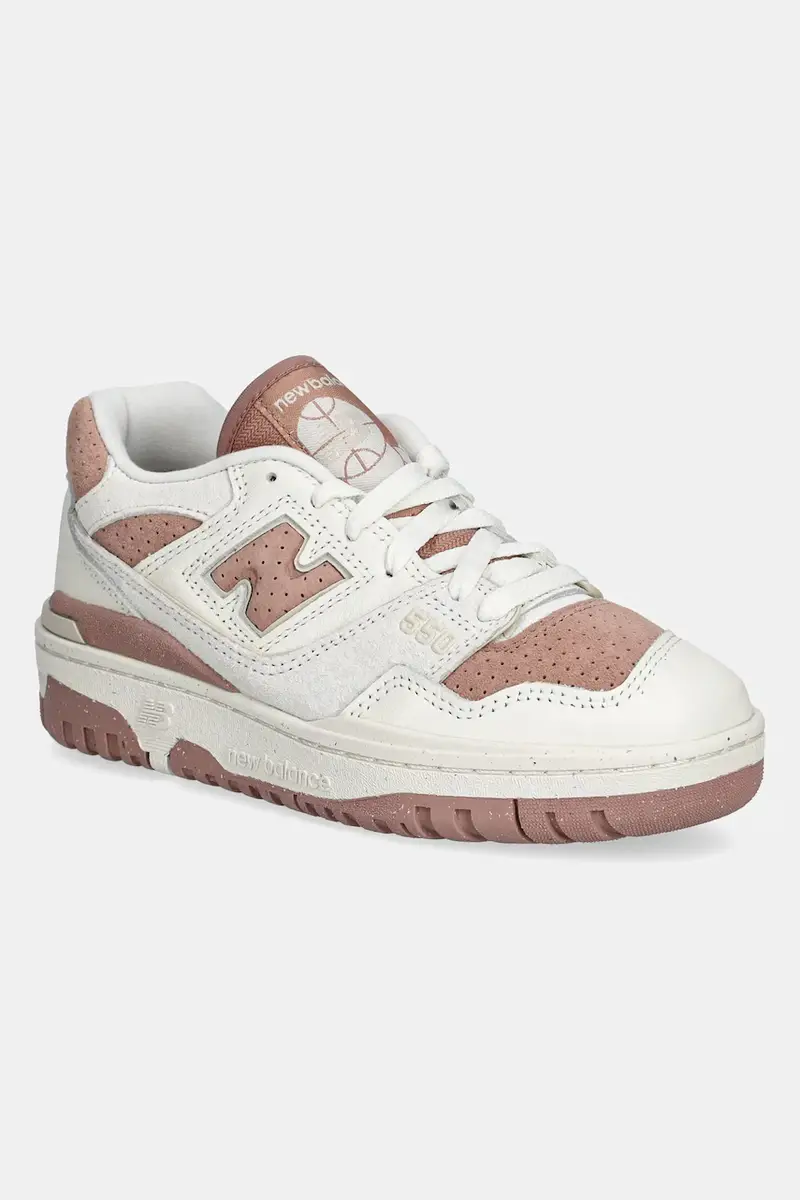 sneakers in pelle BBW550PF colore beige BBW550PF