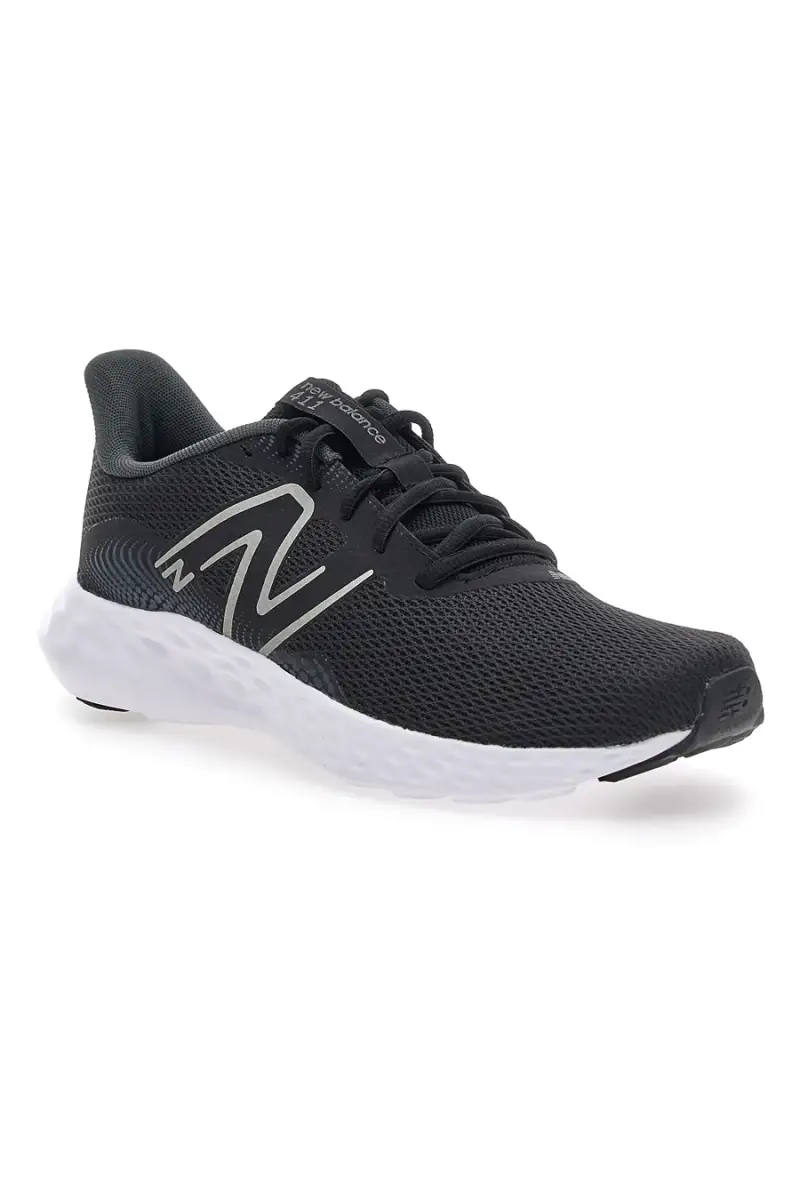 Sneakers nere da ginnastica in tessuto traspirante New balance M411lb3 [NERO miniatura 2