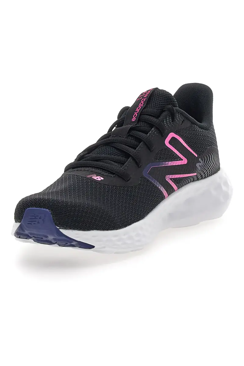 Sneakers nere da ginnastica in tessuto traspirante New balance W4115cx [NERO] miniatura 3