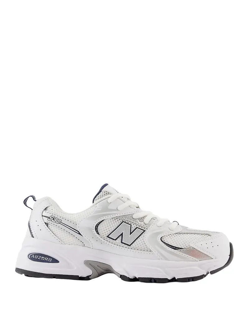 sneakers new balance 530 da bambino - bianco