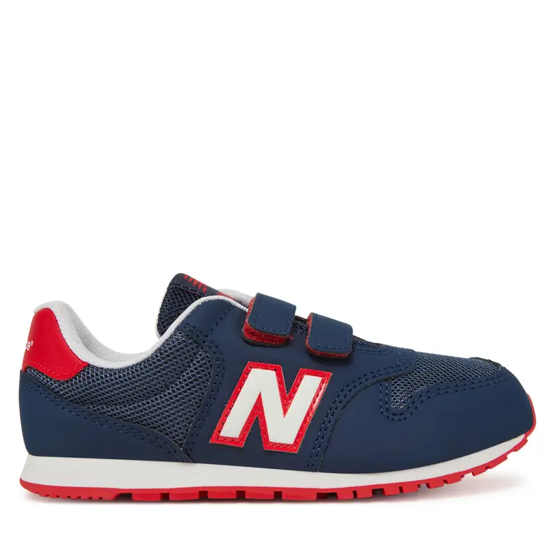 New Balance Sneakers blu con dettagli rossi