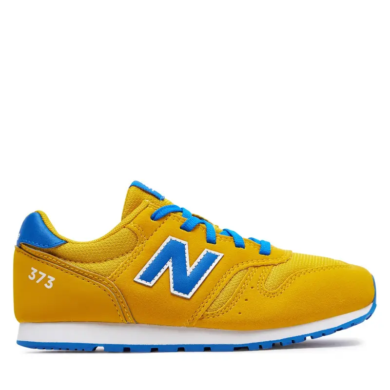 New Balance Sneakers giallo e blu per bambino