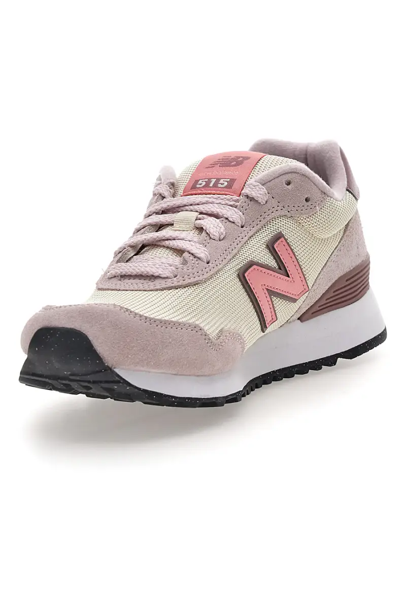 Sneakers rosa da ginnastica in pelle e tessuto New balance W51547y [ROSA ANTICO] miniatura 3