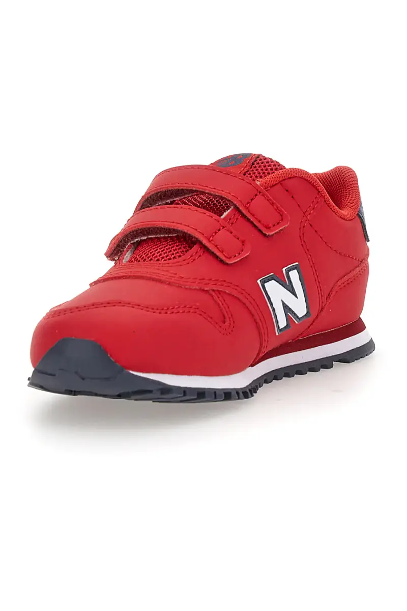 Sneakers rosse con velcro New Balance 500 [ROSSO] miniatura 3