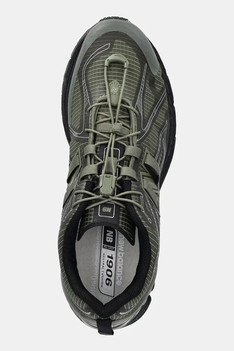 sneakers uomo colore verde U1906RNC miniatura 4